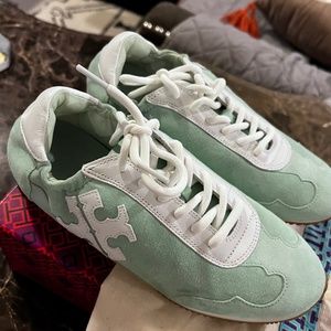 Tory Burch Suede Sneakers